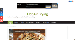 Desktop Screenshot of hotairfrying.com