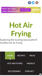 Mobile Screenshot of hotairfrying.com